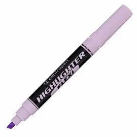 Текстовыделитель Centropen "Flexi 8542" пастельный фиолетовый, 1-5мм, гибкий пишущий узел