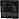 Подставка-органайзер для канцелярских принадлежностей Attache Line 6 отделений черная 10x12x12 см Фото 2