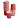 Стакан одноразовый бум двухслойный d-80мм 250мл Waffle Red (25шт/уп) Фото 1