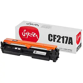 Картридж лазерный Sakura CF217A SACF217A для HP черный совместимый