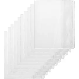 Обложки для дневника и тетрадей А5 Комус Класс 10 штук в упаковке (212x350 мм, 110 мкм) прозрачная