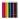 Карандаши цветные ПИФАГОР "ЖИРАФ", 24 цвета, пластиковые, классические заточенные, 181252 Фото 0