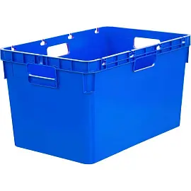 Ящик (лоток) универсальный ПНД 600x400x340 мм синий