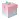 Коробка складная подарочная MESHU "Duotone. Mint-Pink gradient", (15*15*15см), с лентой