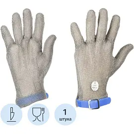 Перчатка кольчужная Certaflex Prima для защиты от порезов и проколов (1 штука, размер L)