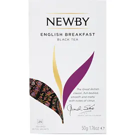 Чай Newby English Breakfast черный 25 пакетиков