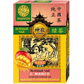 Чай Shennun зеленый с манго 100 г