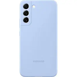 Чехол-накладка Samsung Silicone Cover S22+ для Samsung Galaxy S22+ голубой (SAM-EF-PS906TLEGRU)