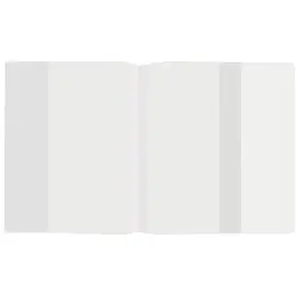 Обложка ПП для учебника и тетради, А4, ПИФАГОР, универсальная, плотная, 300х590 мм, 223076