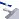 Лента для бейджей, 45 см, съемный пластиковый клип-замок с петелькой, СИНЯЯ, BRAUBERG, 235729 Фото 1