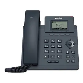 IP-телефон Yealink SIP-T30P, 1 аккаунт, PoE, без БП
