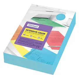 Бумага цветная OfficeSpace "Intensive Color", А4, 80г/м2, 500л., (голубой)