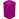 Подставка-стакан СТАММ "Фаворит", пластиковая, квадратная, тонированная фиолетовая Фото 0
