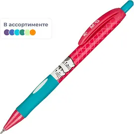 Ручка шариковая автоматическая в ассортименте M&G So Many Cats синяя (толщина линии письма 0.35 мм)
