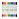 Набор акварельных маркеров/капиллярных ручек MESHU 12цв., основные цвета Фото 1