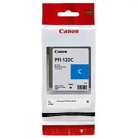 Картридж струйный Canon PFI-120 2886C001 голубой оригинальный
