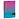 Папка на 2 кольцах Berlingo "Radiance", 24мм, 600мкм, D-кольца, с внутр. карманом, розовый/голубой градиент Фото 3