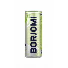Напиток Боржоми Flavored Water газированный лайм-кориандр 0.33 л (12 штук в упаковке)