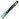 Маркер меловой Uni Chalk PWE-5M зеленый (толщина линии 2.5 мм, овальный наконечник) Фото 1