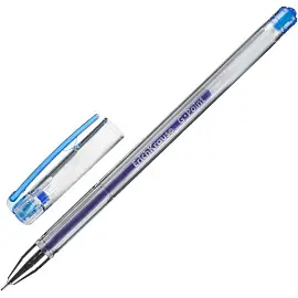 Ручка гелевая неавтоматическая ErichKrause G-Point синяя (толщина линии 0.25 мм)