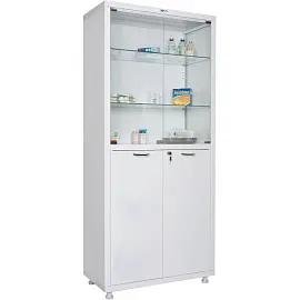 Шкаф медицинский Hilfe MD 2 1780/SG (белый, 800x400x1850 мм)