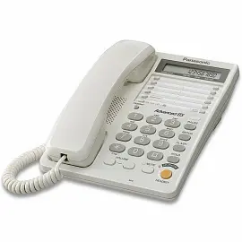 Телефон проводной Panasonic KX-TS2365RU белый