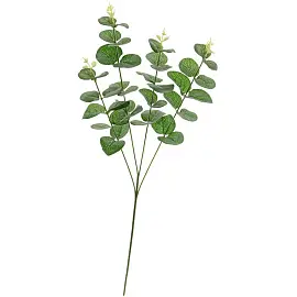 Цветок искусственный Ветка эвкалипта, В500 мм, зеленый, aj-200