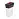 Крышка для урны Vileda Professional Гео с круглым отверстием черный/красный (арт. производителя 137732) Фото 0