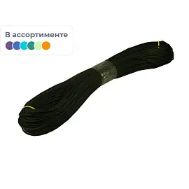 Шнур полипропиленовый плетеный жесткий (3 мм х 100 м)