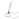 Ручка шариковая настольная BRAUBERG "Стенд-Пен Уайт1", СИНЯЯ, цепочка, корпус белый, линия письма 0,5 мм, 141044 Фото 3