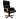 Кресло из натуральной кожи "Президент", СН 417, черное, 6082581