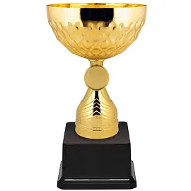 Кубок Золото металл/пластик (высота 16.5 см)