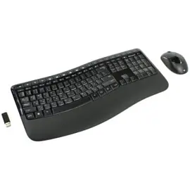 Комплект беспроводной клавиатура и мышь Microsoft Wireless Comfort Desktop 5050 (PP4-00017)