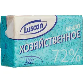 Мыло хозяйственное Luscan 72% 200 г