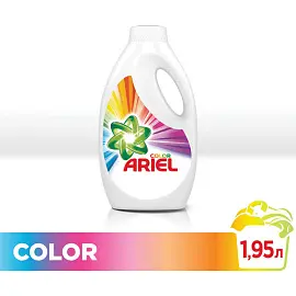 Средство для стирки жидкое автомат 1,95 л, ARIEL (Ариэль) Color, гель, AS-81629912