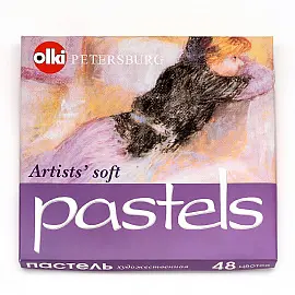 Пастель сухая Olki Soft Портрет круглая 48 цветов