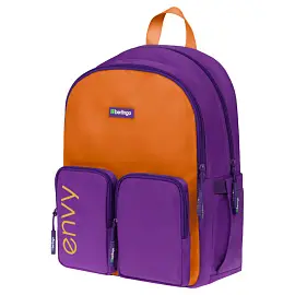 Рюкзак Berlingo "Envy" 2 отделения, 4 кармана, уплотненная спинка, 39*28*17см, оранжевый