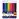 Фломастеры BRAUBERG "АКАДЕМИЯ", 12 цветов, вентилируемый колпачок, ПВХ упаковка, 151411
