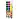 Краски акварельные Луч ZOO медовые 24 цвета