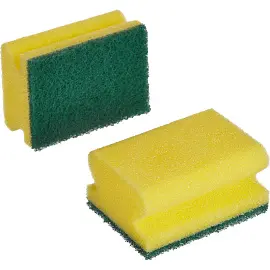 Губки для мытья посуды Taski Scourer Abrasive поролоновые 95х60х45 мм 100 штук в упаковке