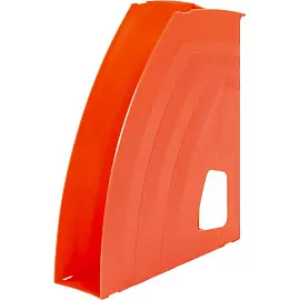 Лоток вертикальный для бумаг 70 мм Attache Fantasy пластиковый оранжевый