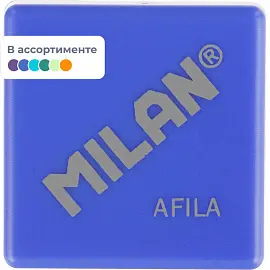 Точилка для карандашей Milan Afila пластиковая цвет ассорти