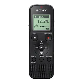 Диктофон цифровой Sony ICD-PX470/С, черный, 4GB