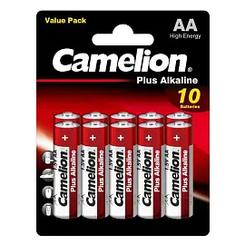 Батарейка AA пальчиковая Camelion Plus (10 штук в упаковке)
