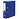 Папка-регистратор ОФИСМАГ с арочным механизмом, покрытие из ПВХ, 75 мм, синяя, 225749