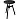 Табурет медицинский винтовой М95 черный (искусственная кожа) Фото 0
