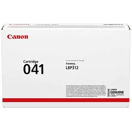 Картридж лазерный Canon 041 0452C002 черный оригинальный
