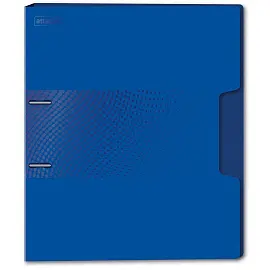 Папка на 2-х кольцах Attache Digital 35 мм синяя до 300 листов (пластик 0.6 мм)