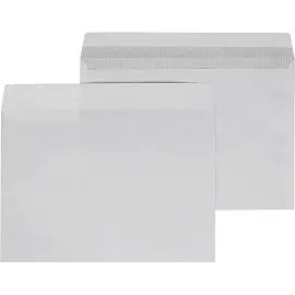 Конверт ECOPOST C4 (229х324) 80 г/кв.м белый стрип с внутренней запечаткой (50 штук в упаковке)