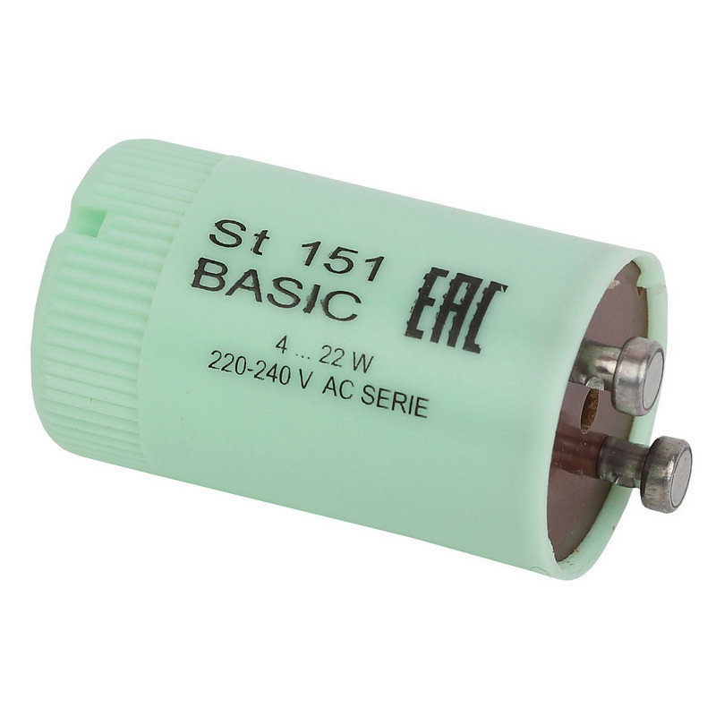 Стартер osram basic st 111 65w 220 240 для одиночной схемы включения россия